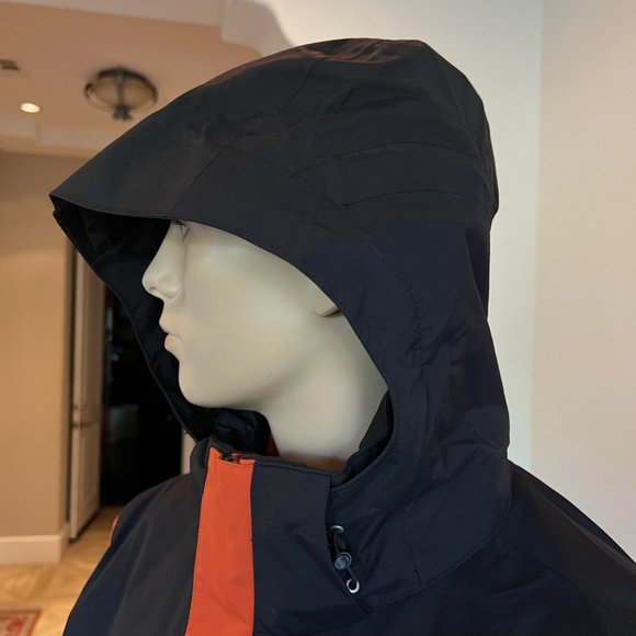 The North Face Lone Peak TriClimate 3 in 1 Jacket size 2XL $260 Orange Black - Picture 7 of 16